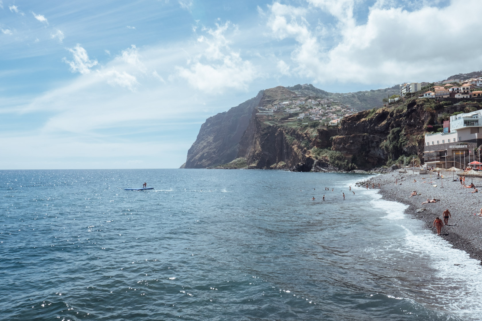 Beach at Câmara De Lobos