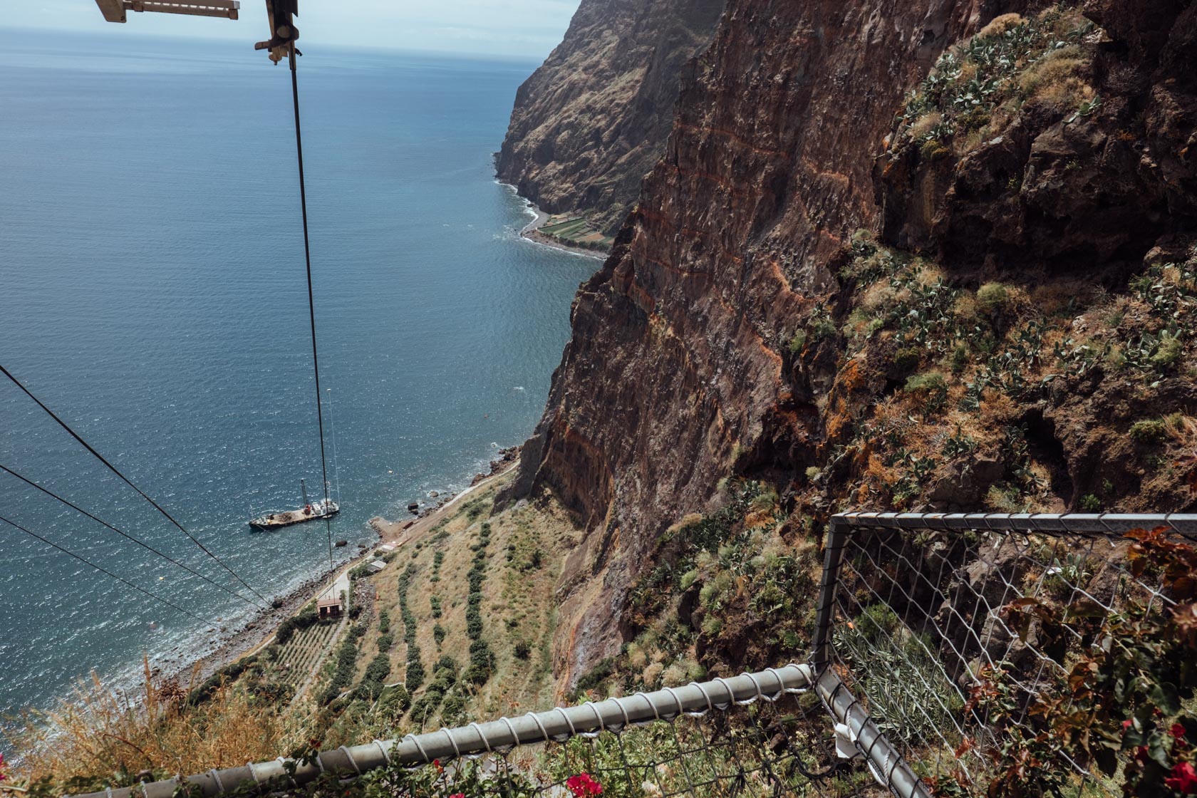 Cabo Girão Cable car