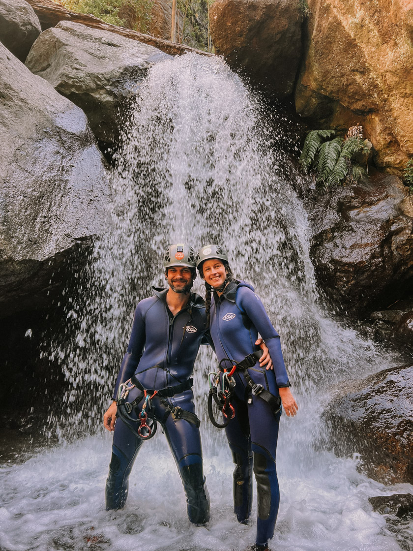 Canyoning in Madeira