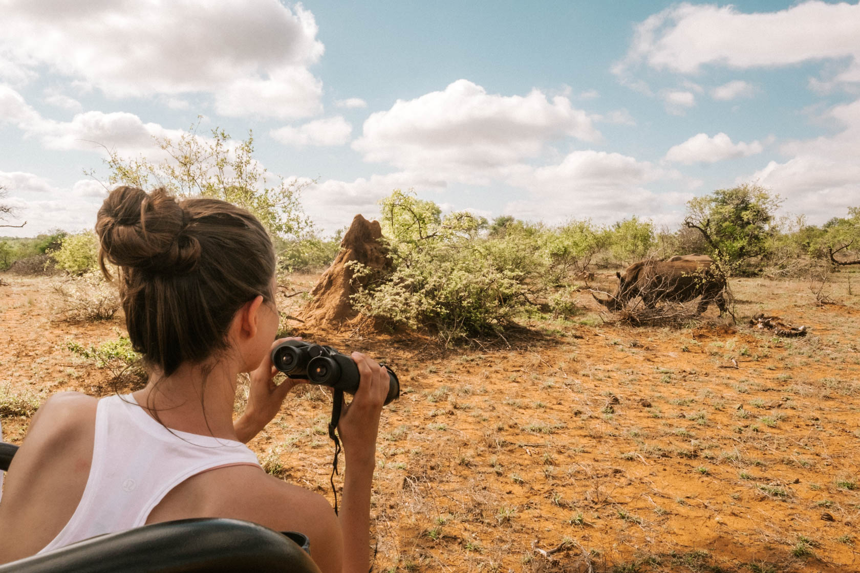 Binoculars for safari