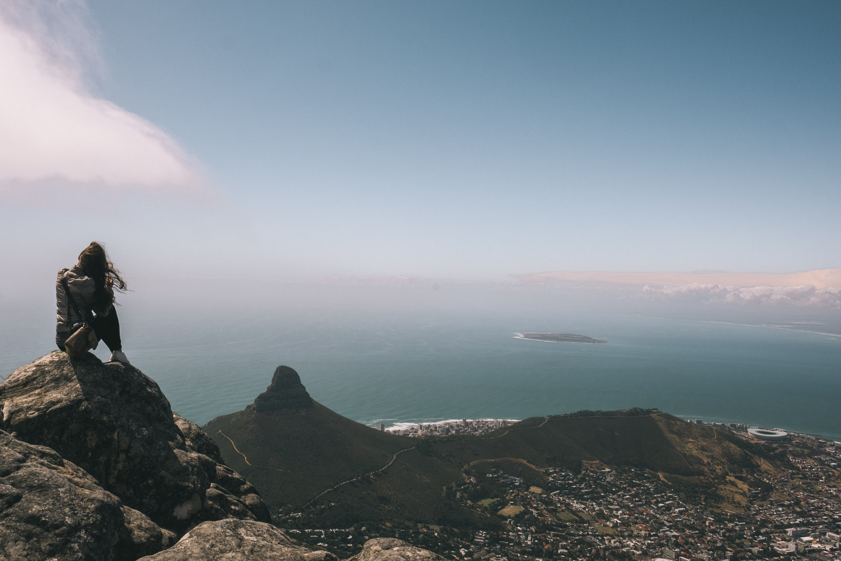 View from the top of Table Mountain