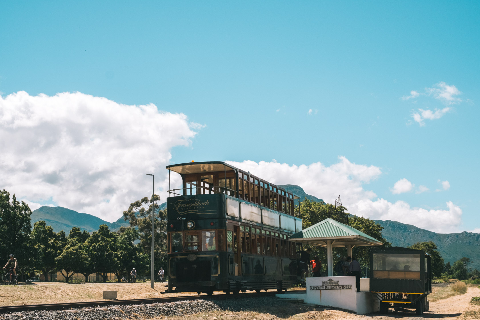 Wine Tram in Franschhoek