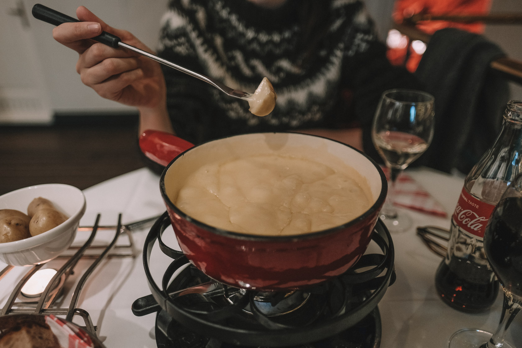 Fondue in Switzerland