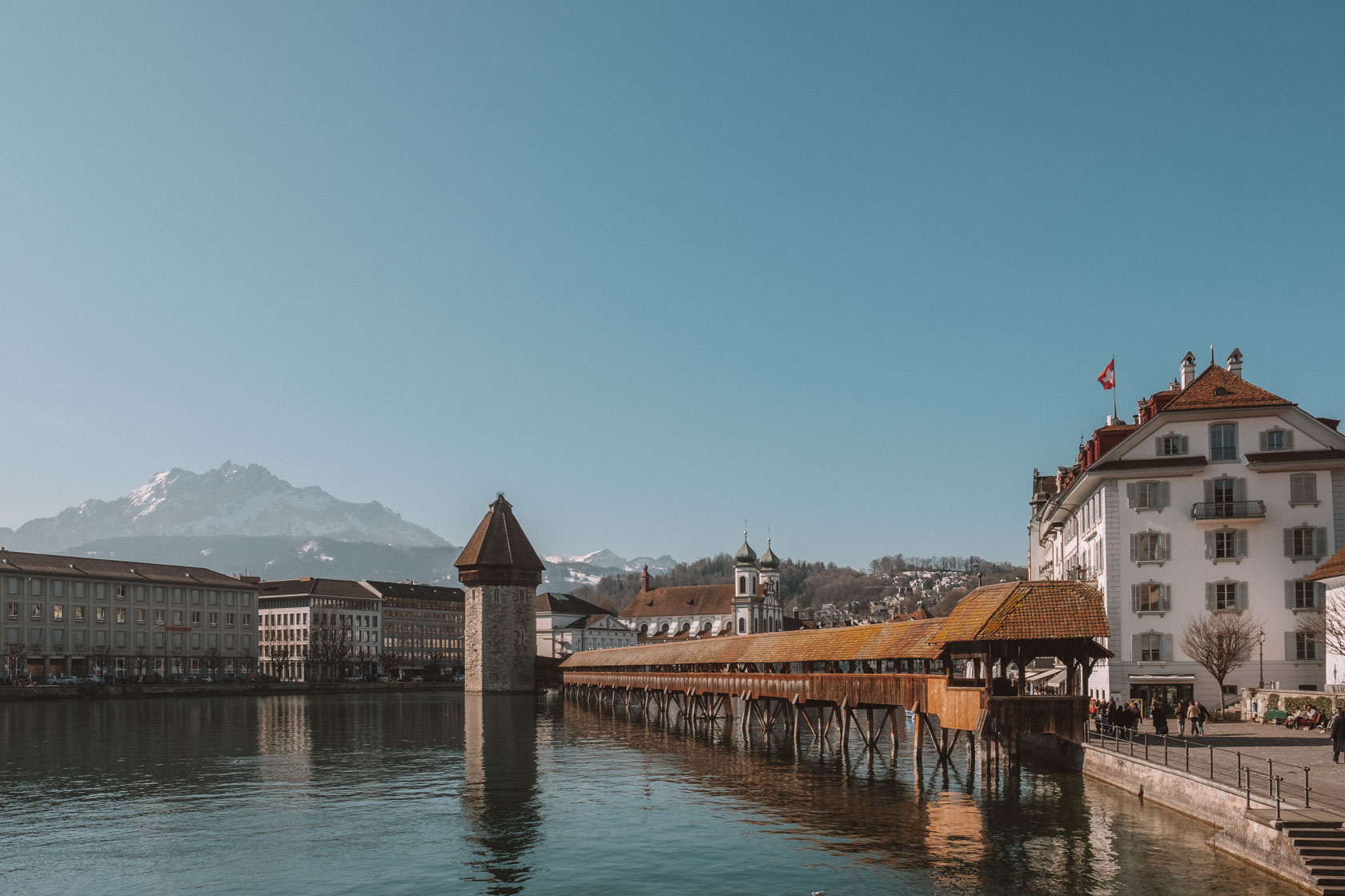 Chapel Bridge, Lucerne, Switzerland